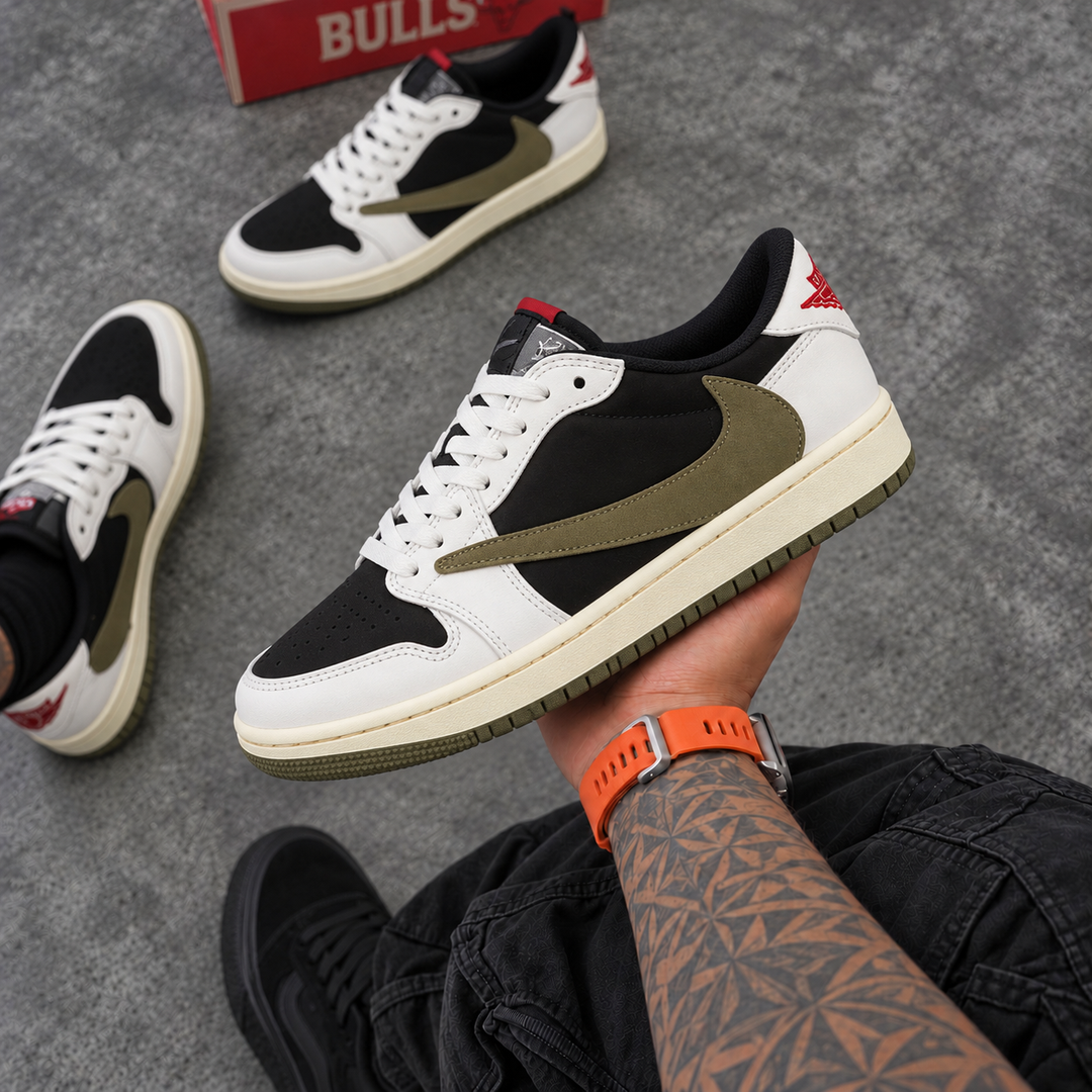 Nk Jordan Travis Scott Olive