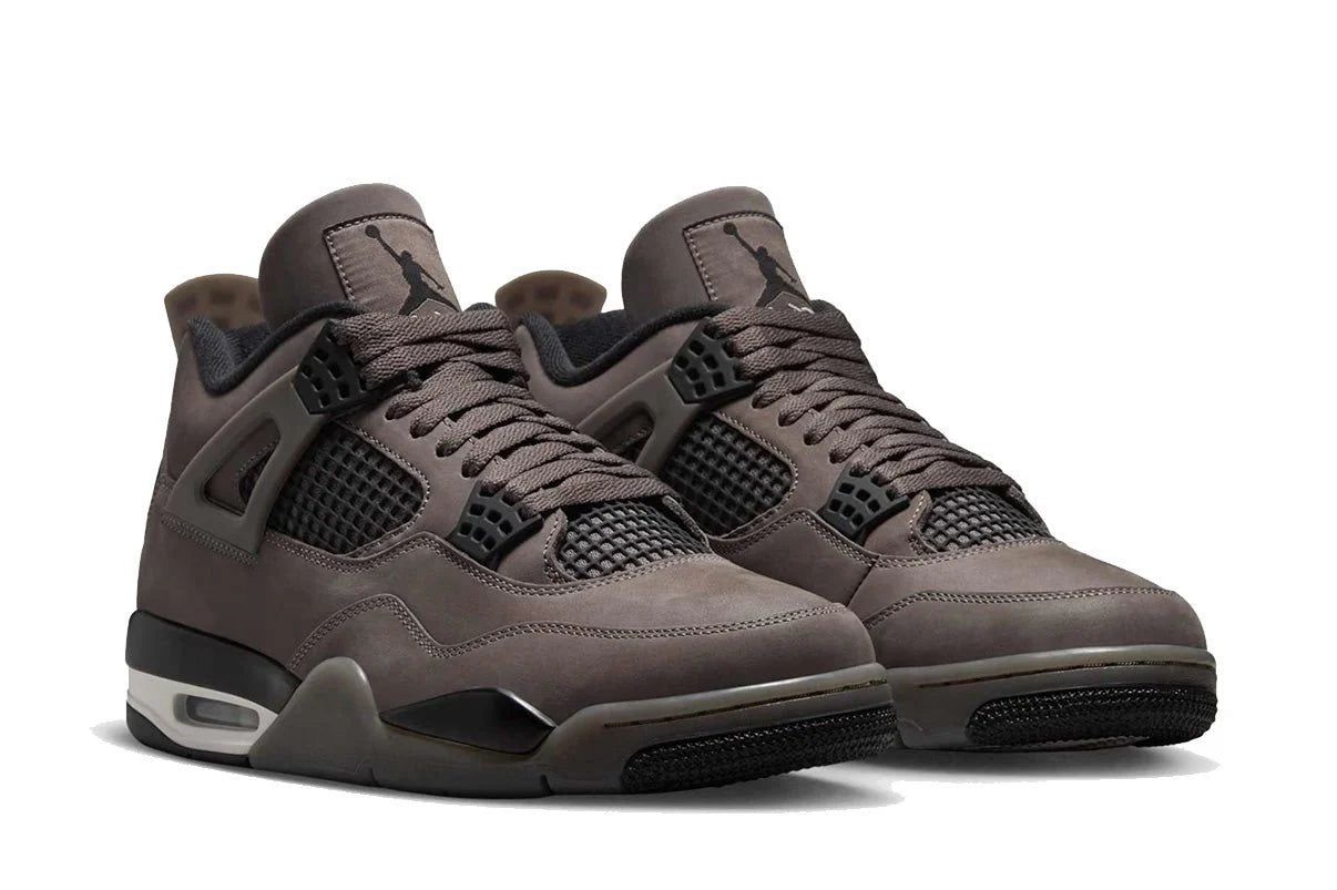 Jordan 4 stone and black marrom