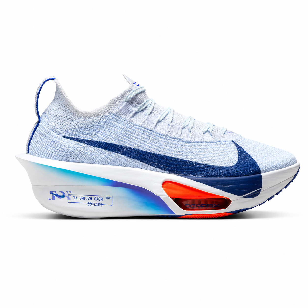 Nk Zoom Alphafly 3 AZUL/ LARANJA