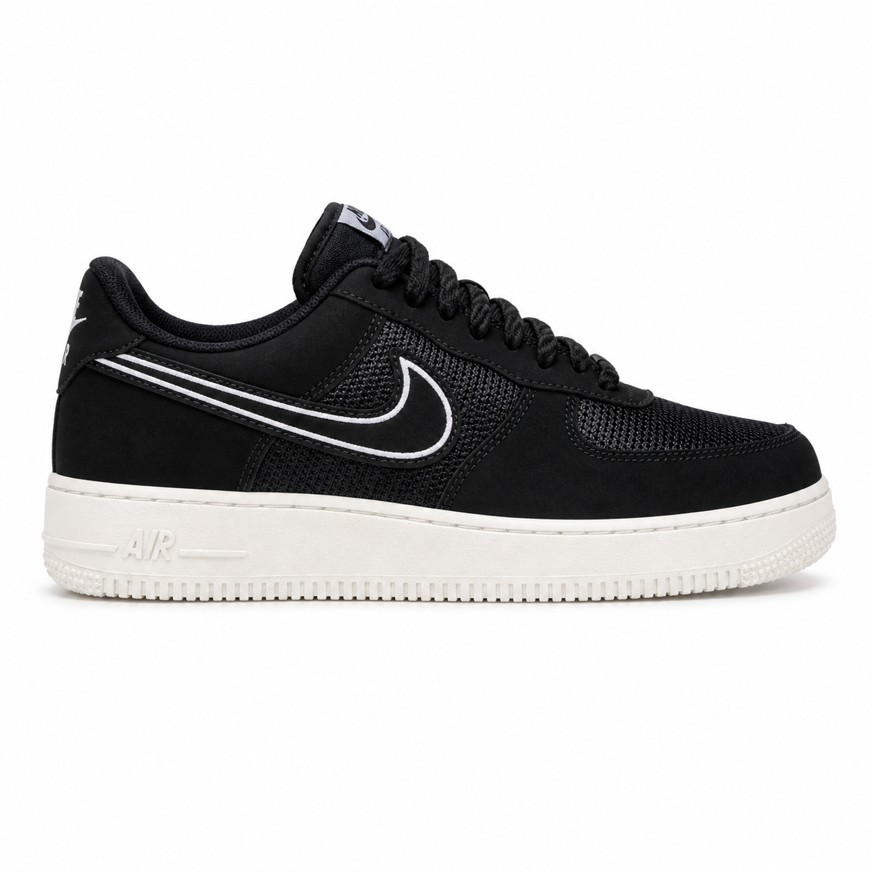 AF1 Black Canvas (LANÇAMENTO)