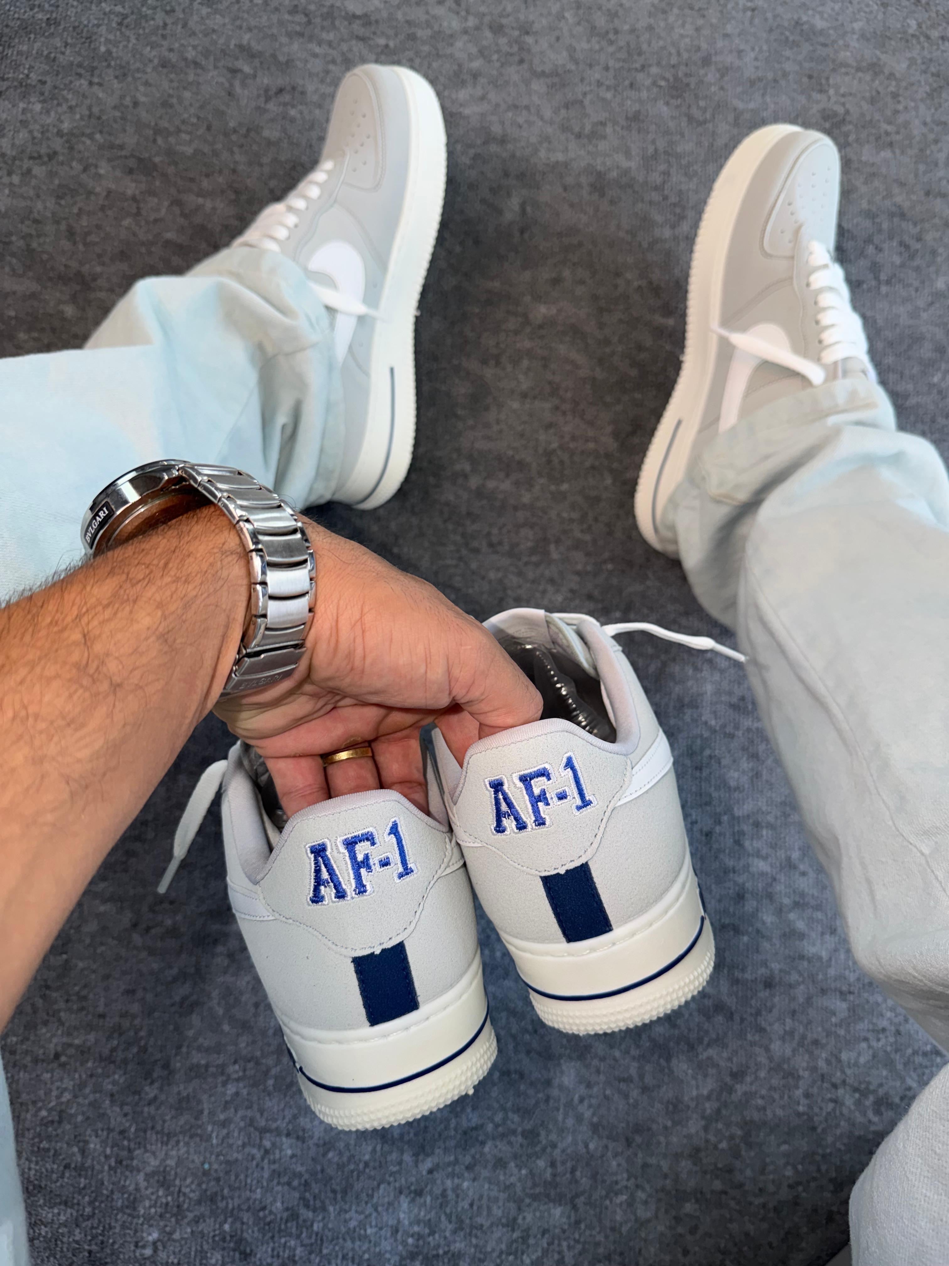 AF1 Cromo Marinho