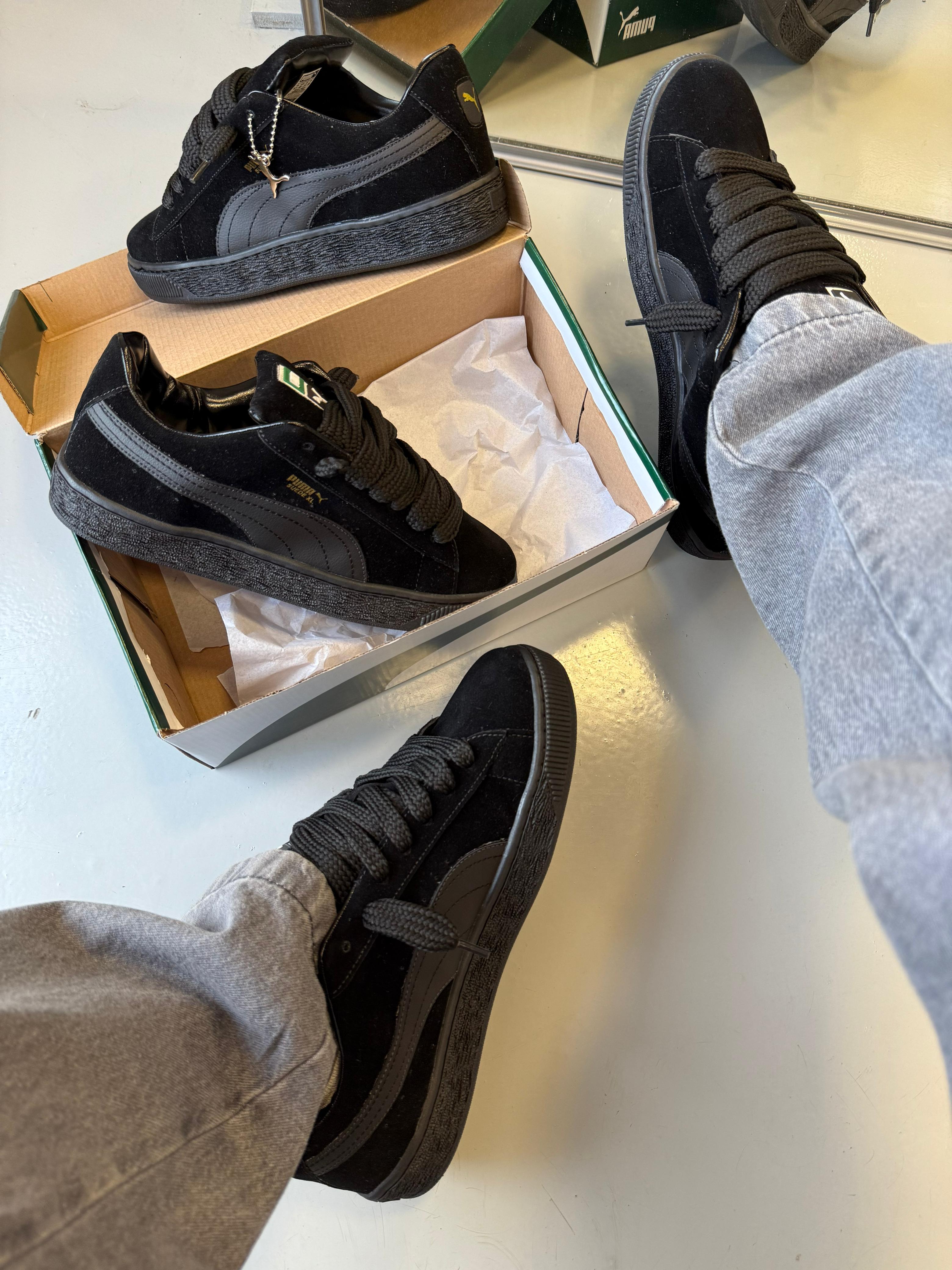 Pm Suede XL Preto All Black