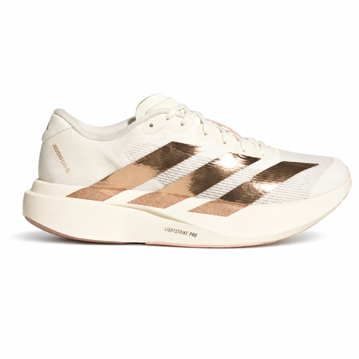 Adds Adizero Evo SL Off White Copper Metallic