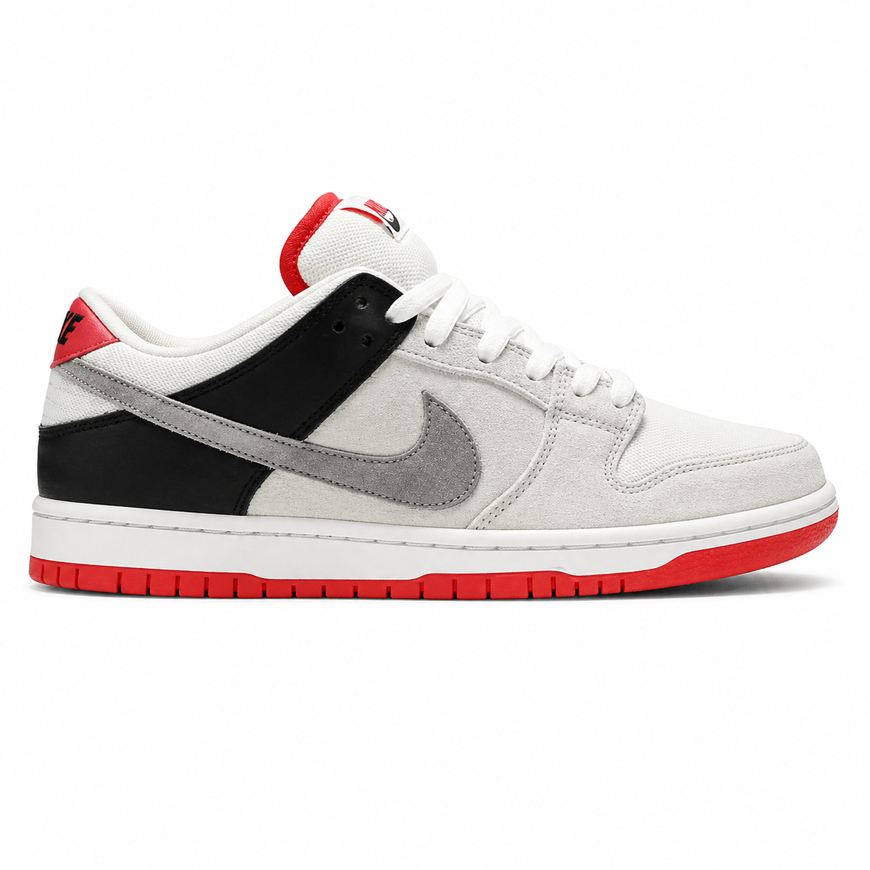 Dk Low Gelo/Preto/Vermelho
