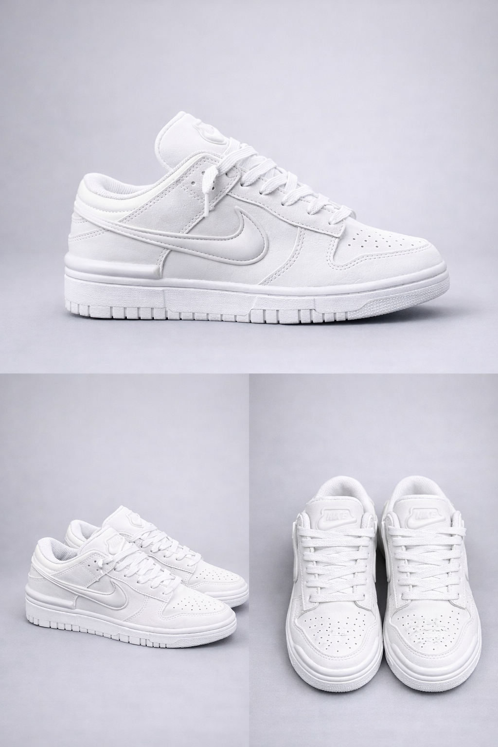 Dunk low Twist Triple White