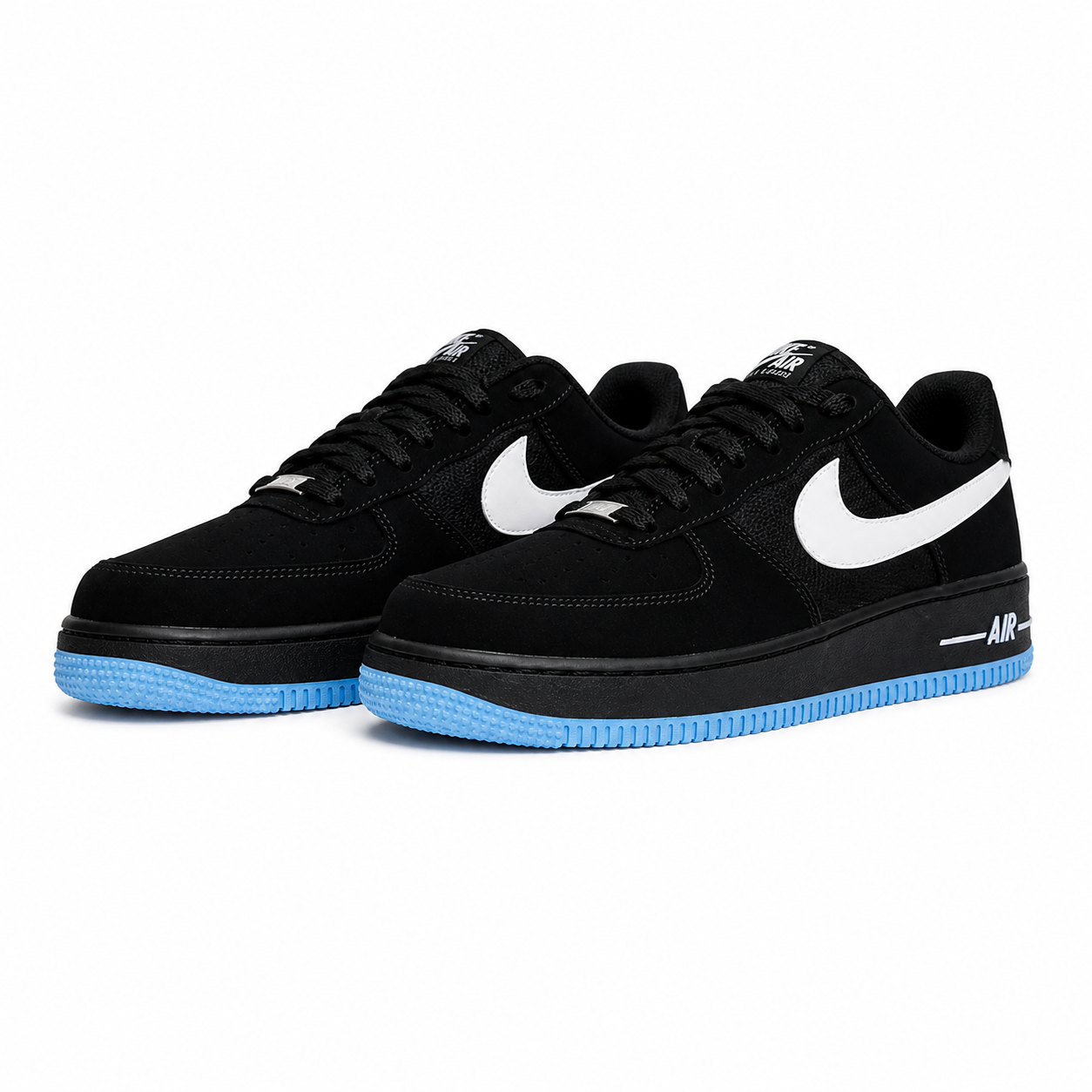 AF1 Preto Celeste
