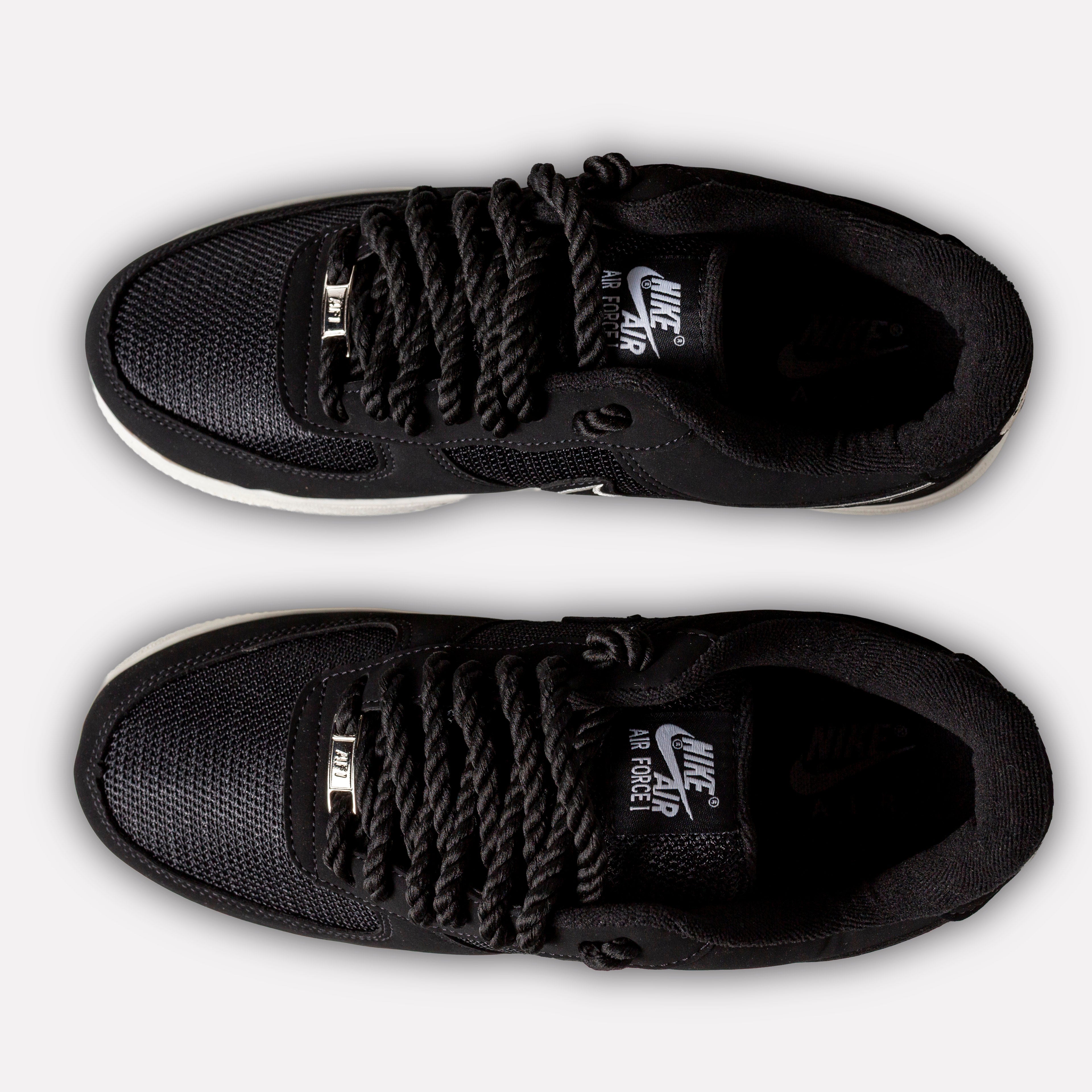 AF1 Black Canvas (LANÇAMENTO)