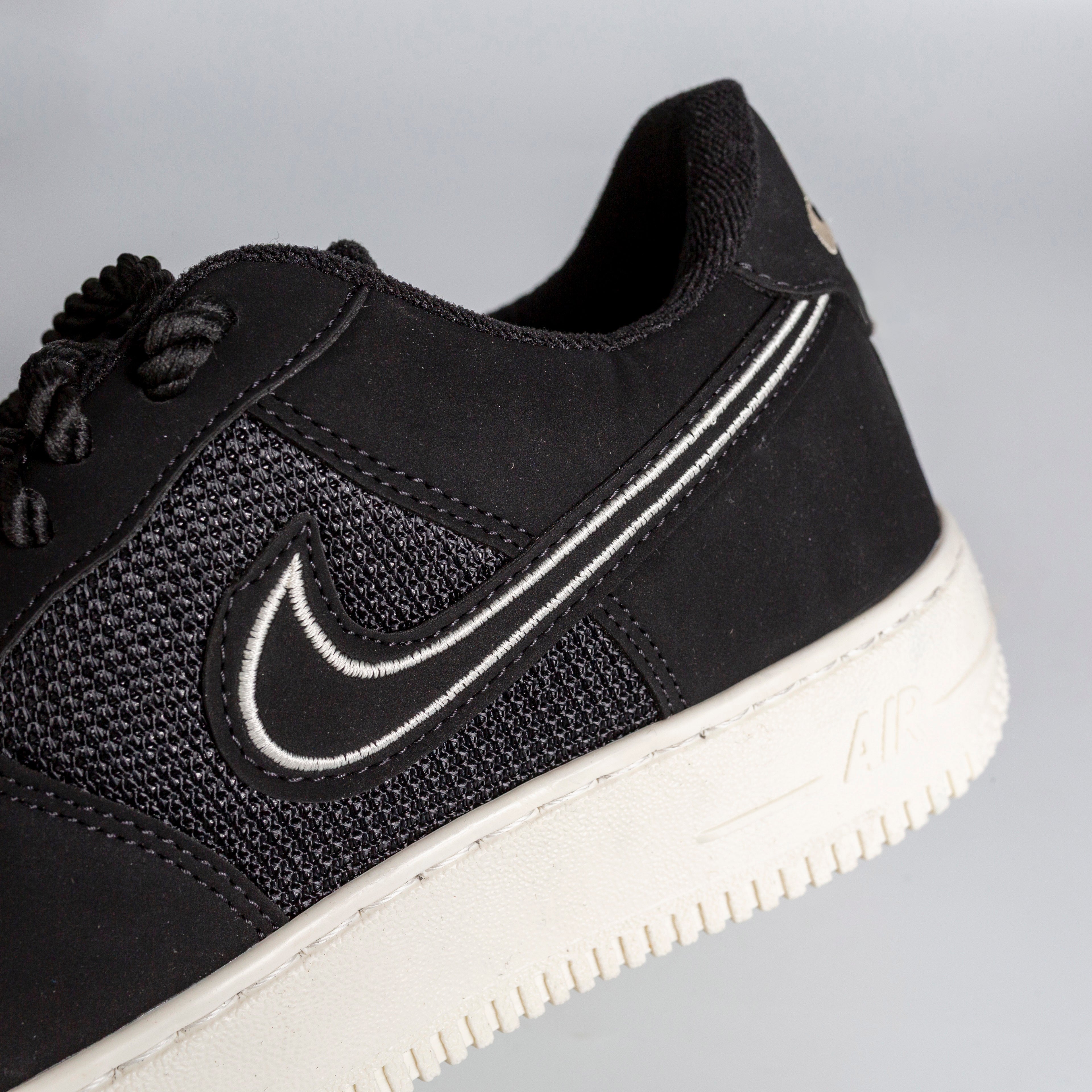 AF1 Black Canvas (LANÇAMENTO)