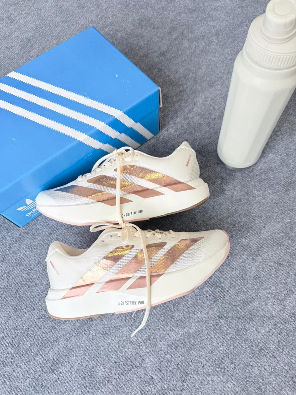 Adds Adizero Evo SL Off White Copper Metallic