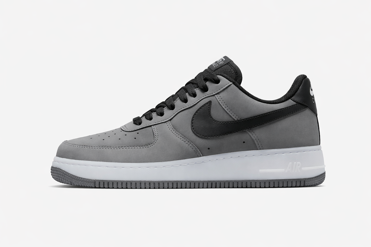 AF1 Cinza e Preto (Modelo 2026)