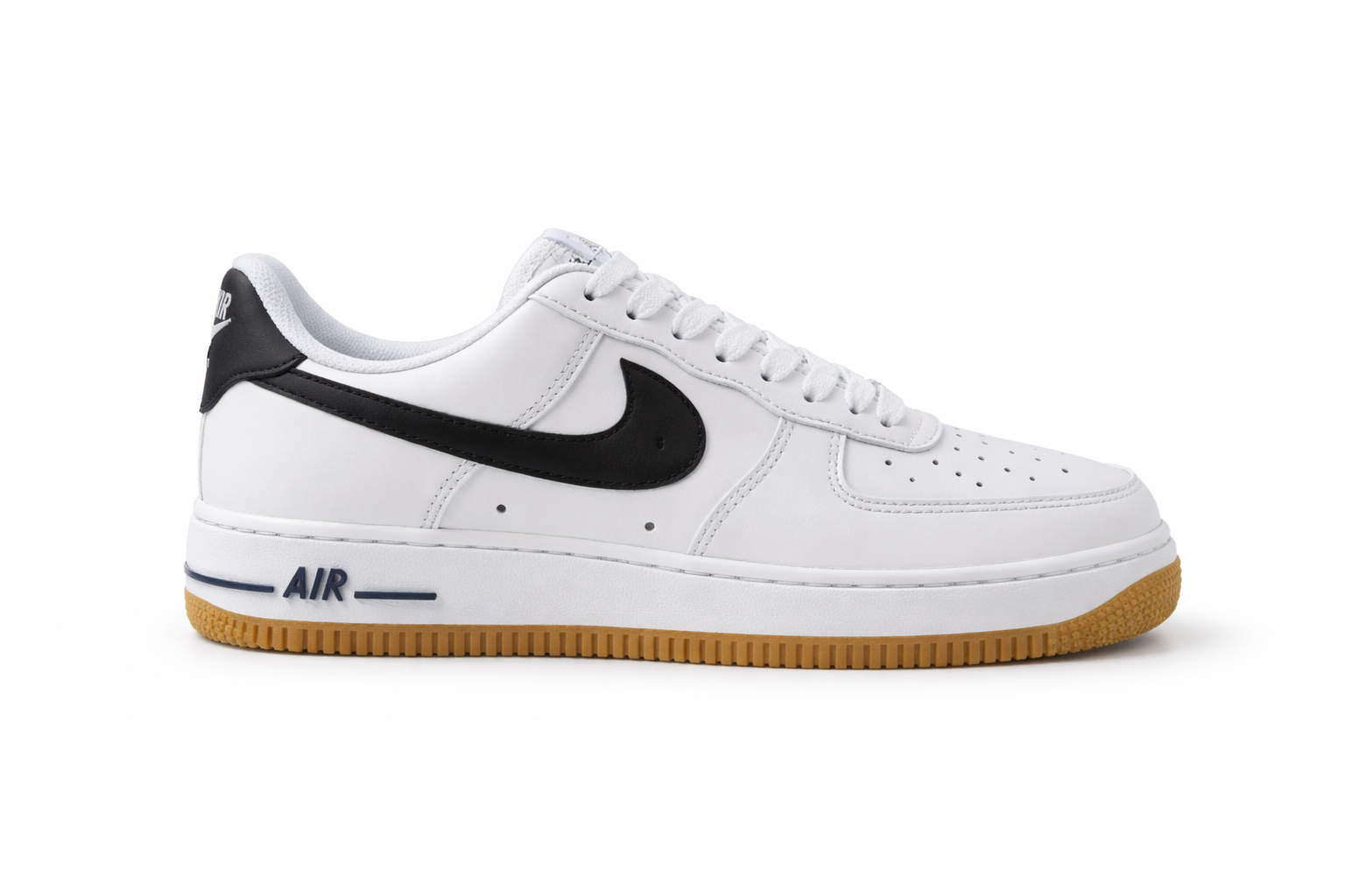 AF1 Branco/Marinho/Caramelo