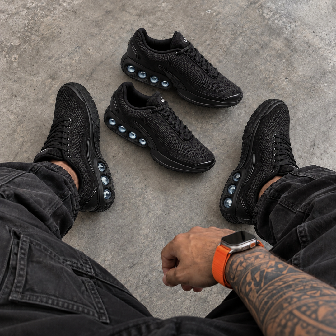 NK Air Max DN Branco Preto