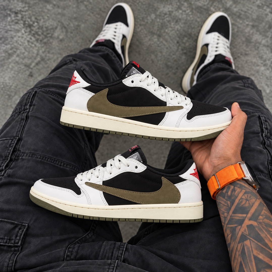 Nk Jordan Travis Scott Olive