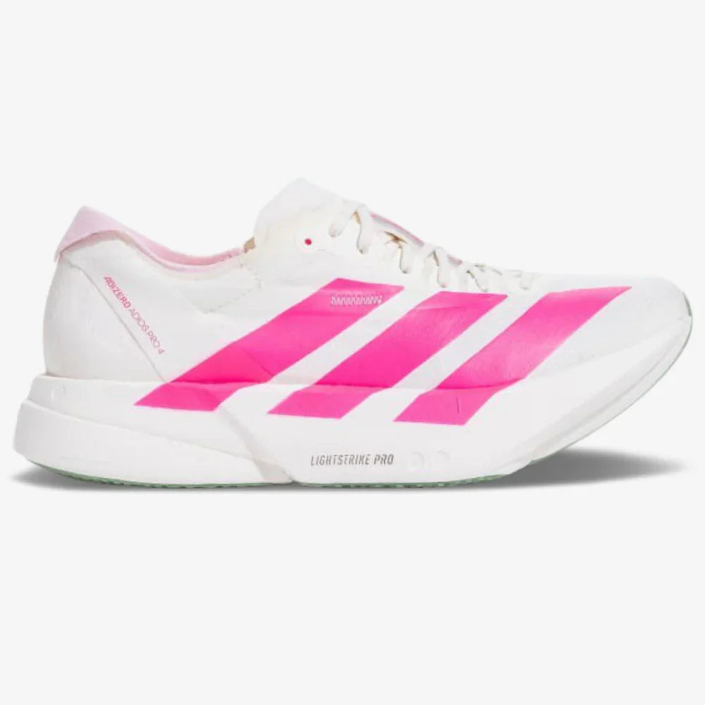 Adds Adizero Adios Pro 4 Branco e Rosa