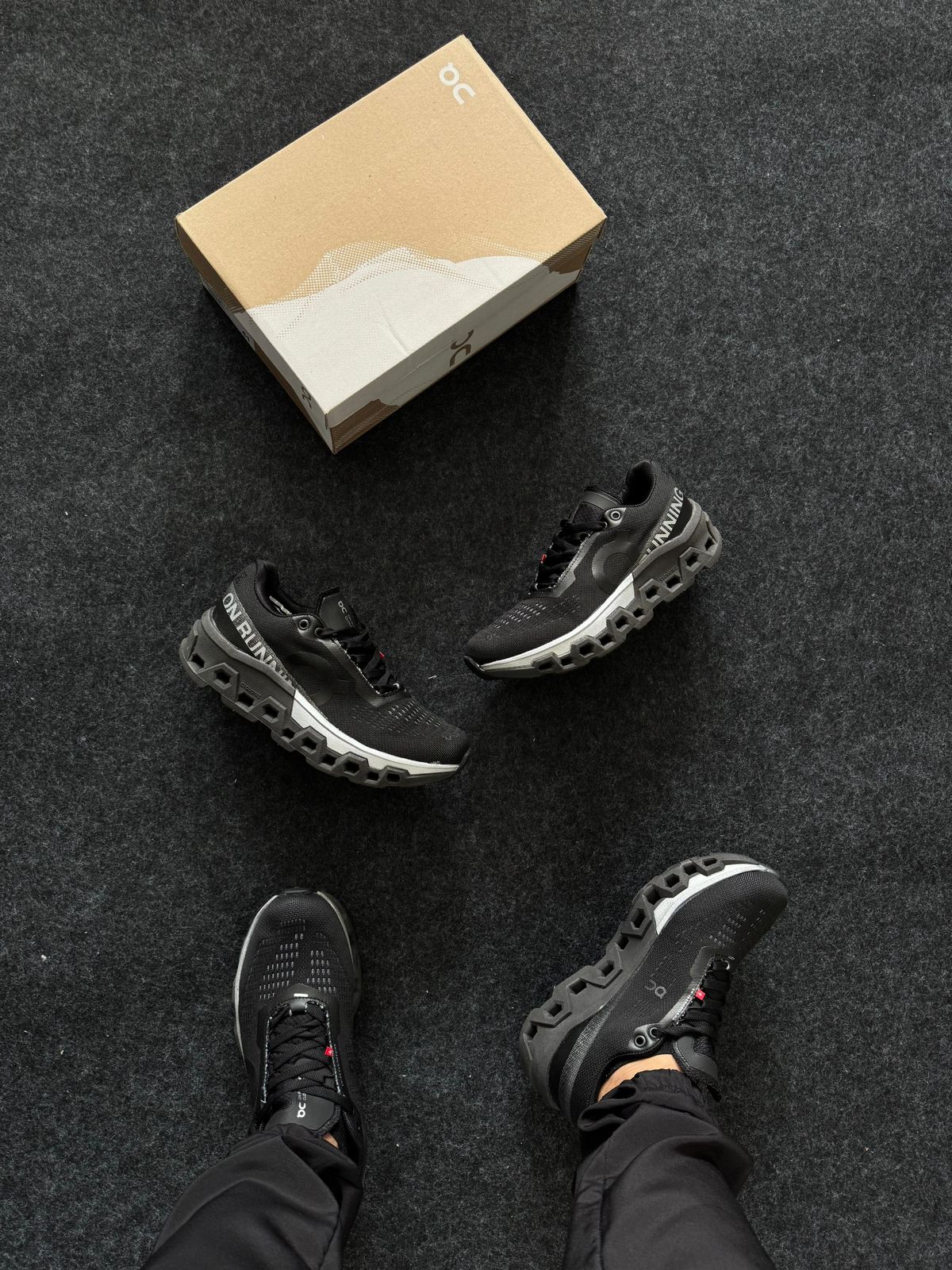 ON Cloudmonster 2  Preto