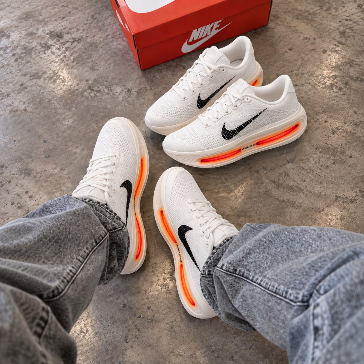 Nk Air Vomero Premium Sail Orange