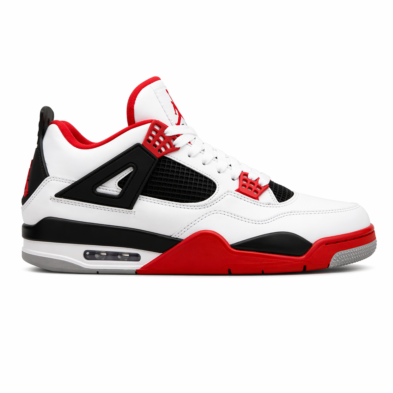 Jordan 4 Fire Red/Black