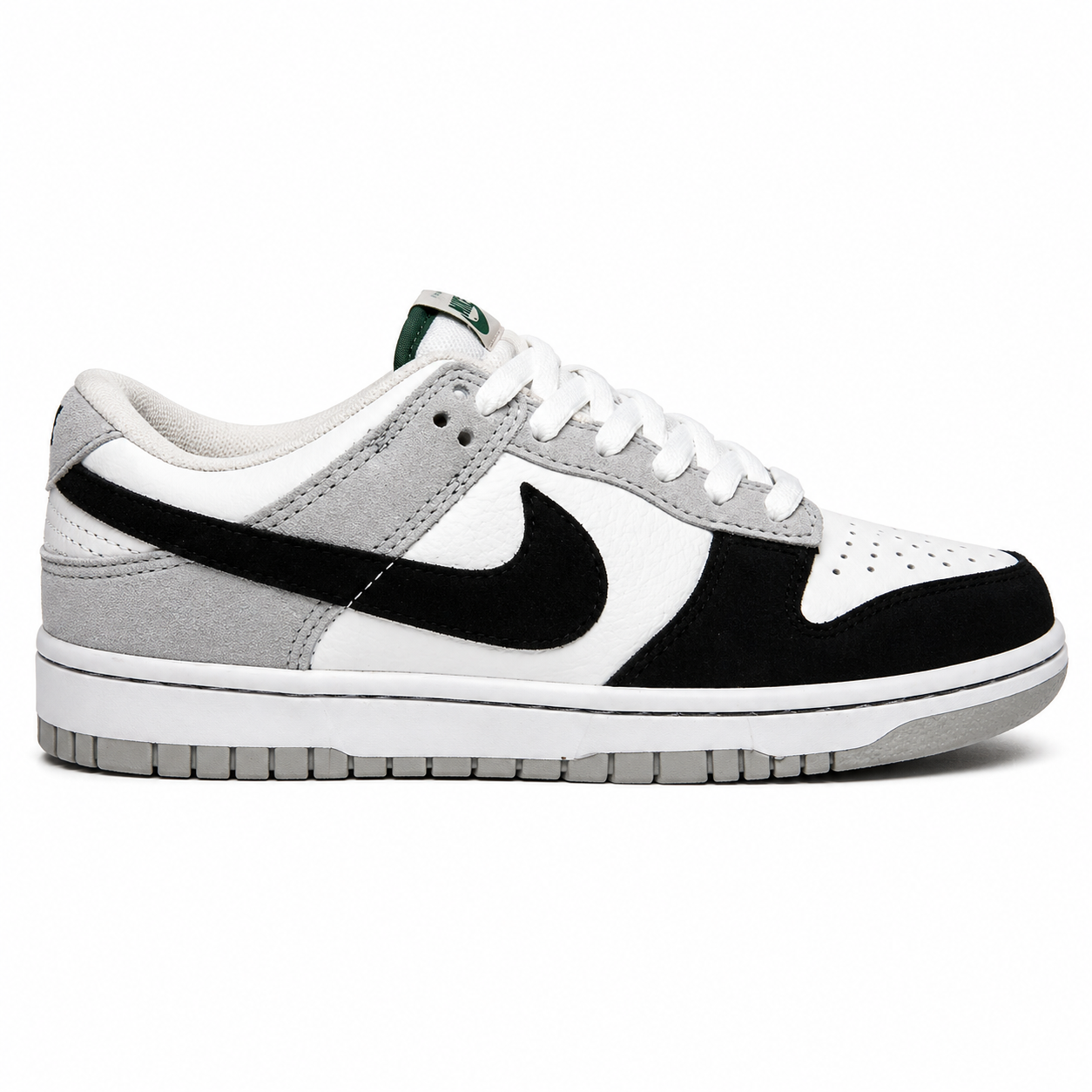 Dk Low Branco/Preto/Cromo