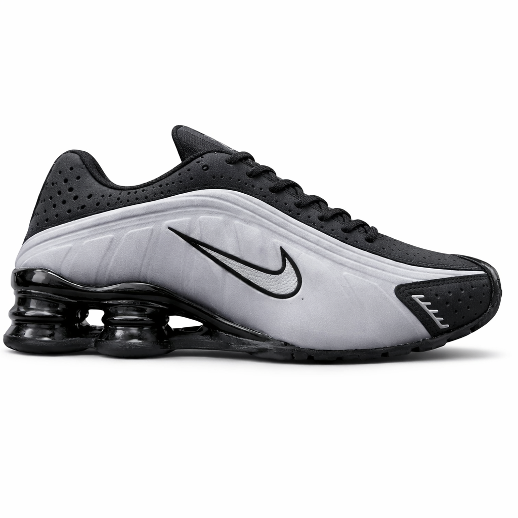 Tênis Nike Shox R4 Branco/Preto